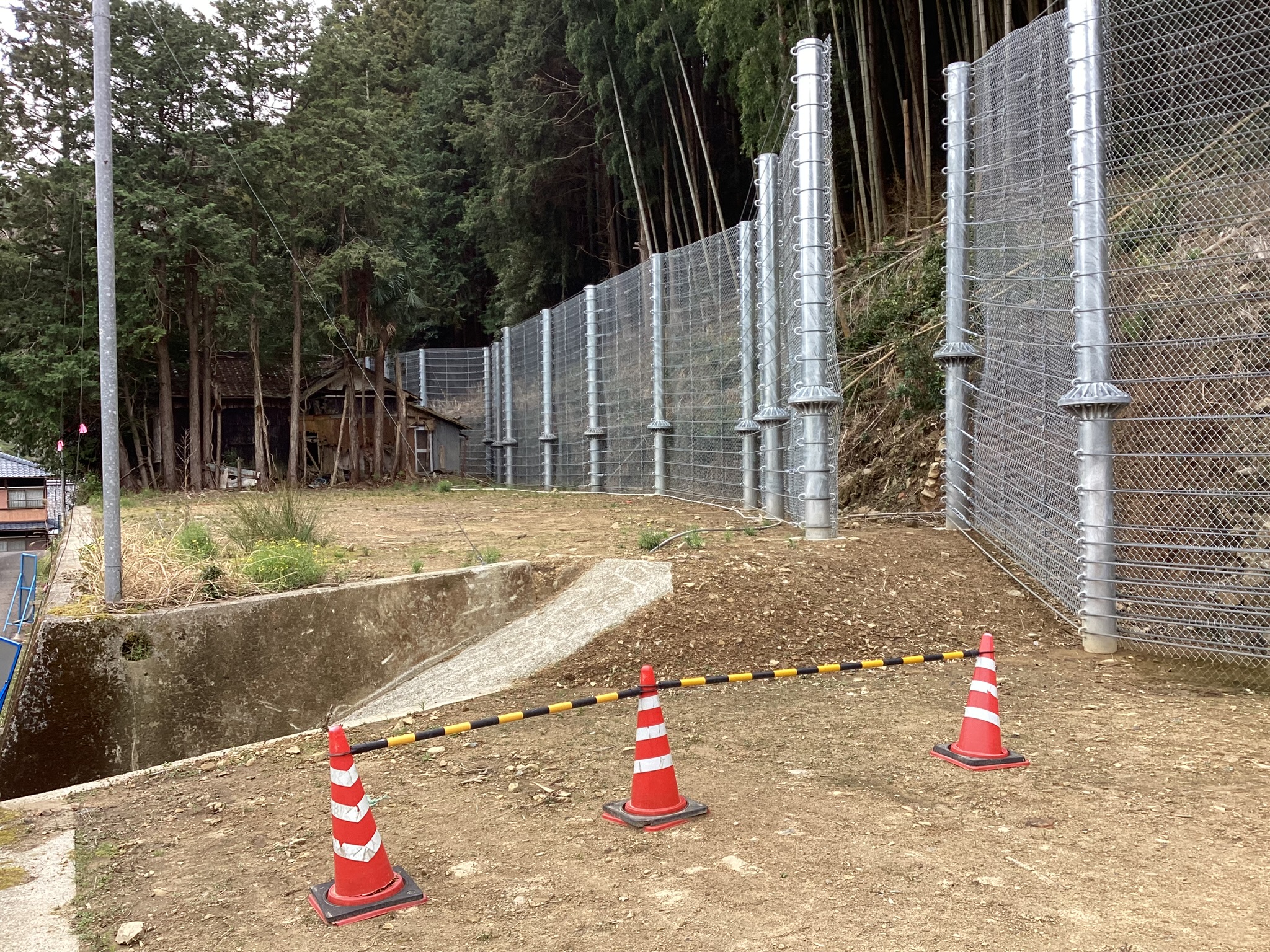 上津木落合2地区急傾斜地崩壊対策設計業務(砂防)