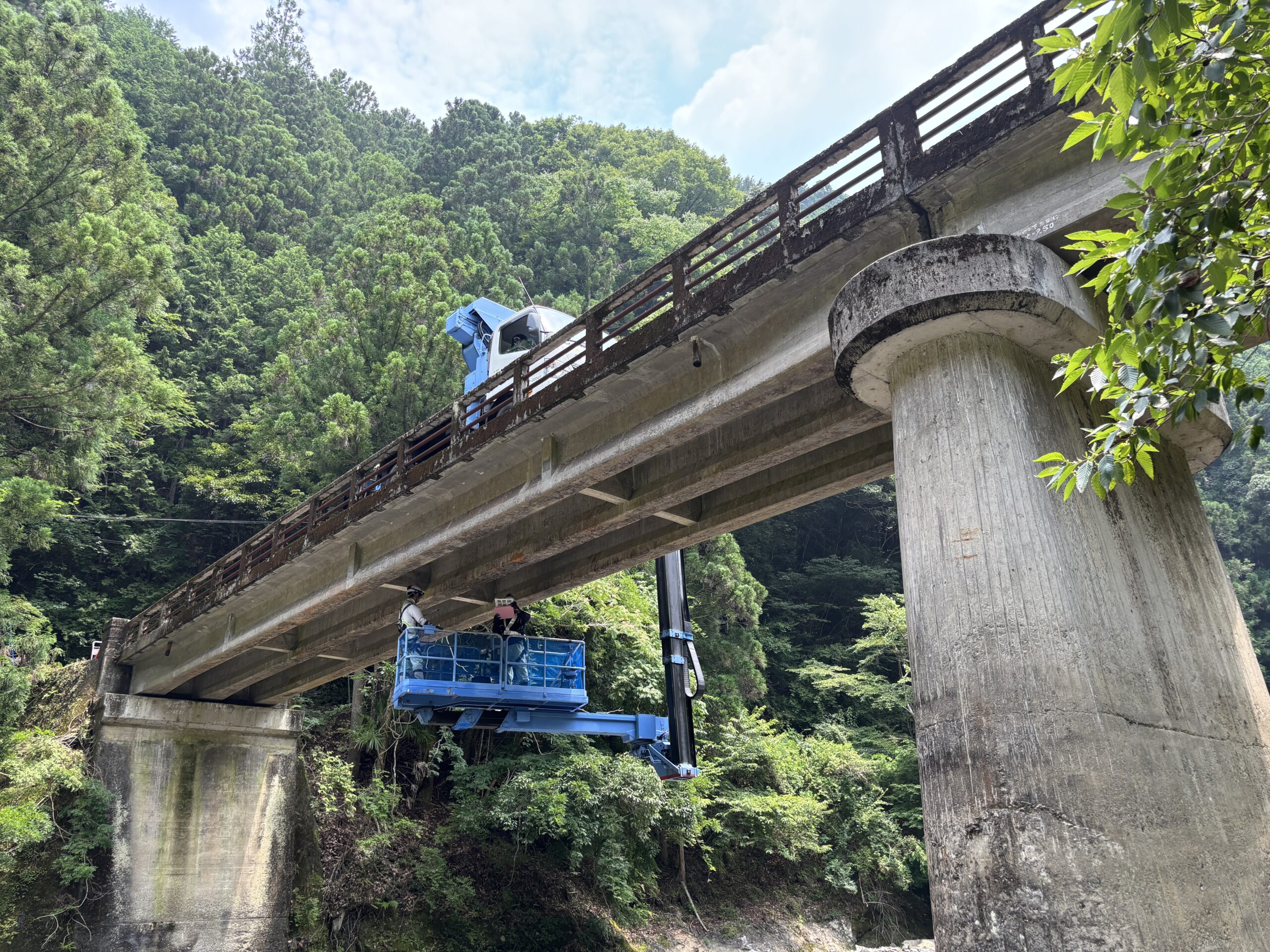 国道４２４号（寒風橋）外道路メンテナンス点検業務（橋梁点検）
