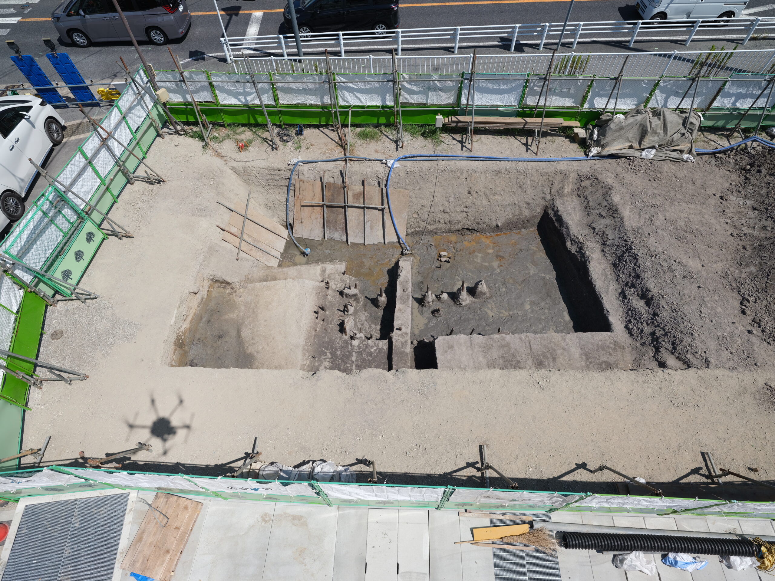 城廻り線発掘調査空中写真測量業務