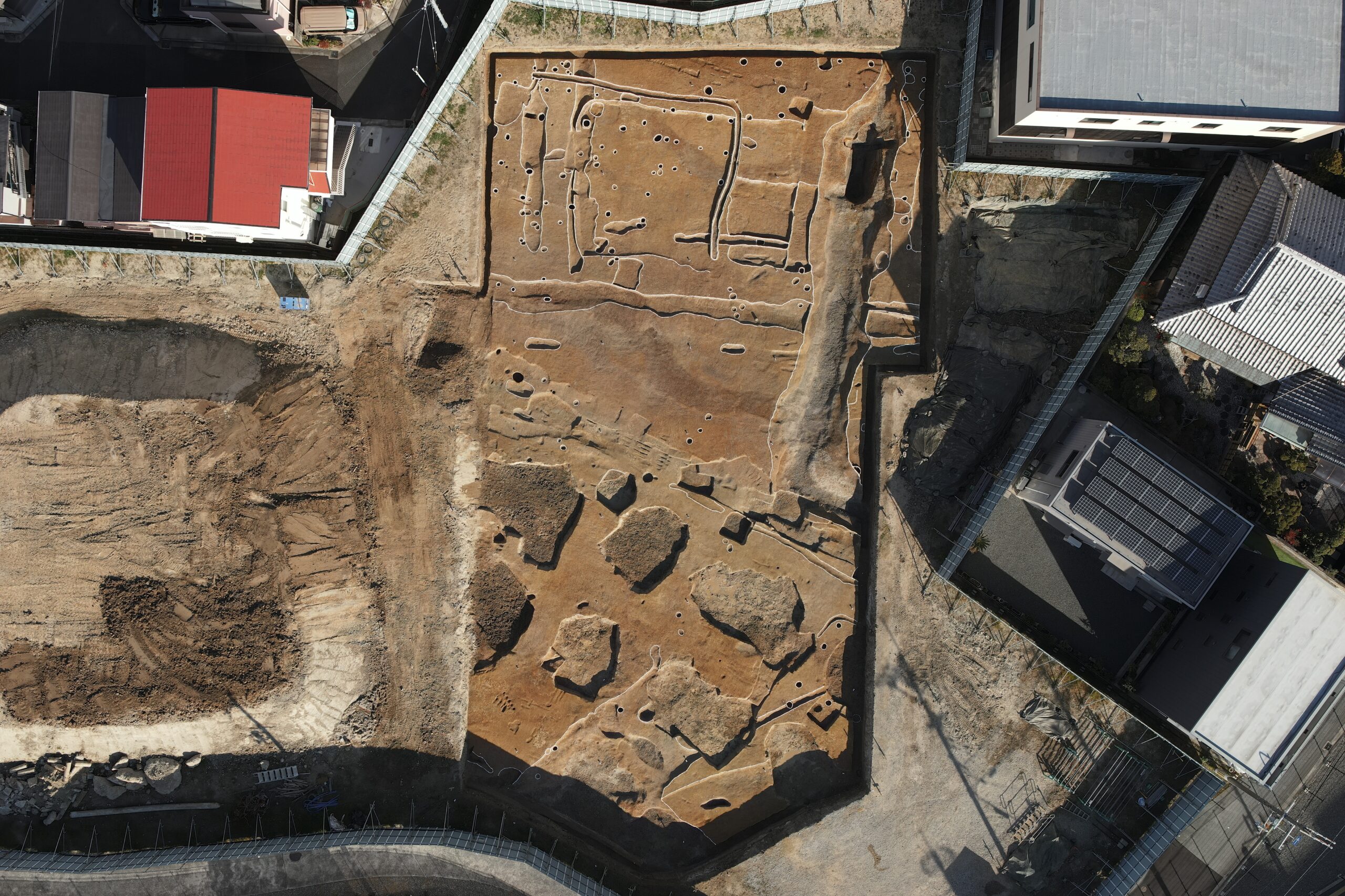 吹田操車場遺跡（認定こども園）発掘調査に伴う空中写真測量