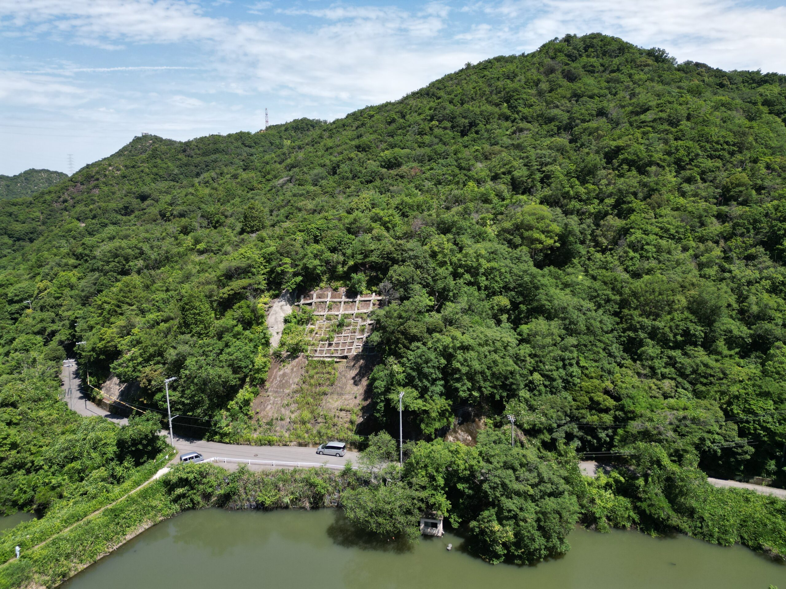 町道永楽線道路法面修繕測量調査設計業務（R７－１）（道路）